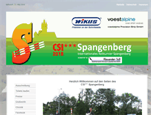 Tablet Screenshot of csi-spangenberg.de